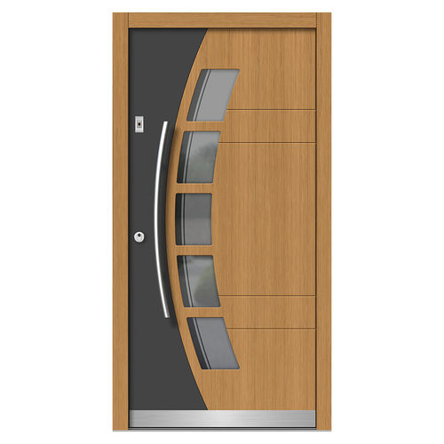 Porta d'ingresso - H194 - DOORS, d.o.o. - in legno / battente / contemporanea