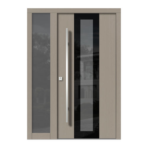 Porta d'ingresso - H304+ST - DOORS, d.o.o. - in legno / in vetro / battente