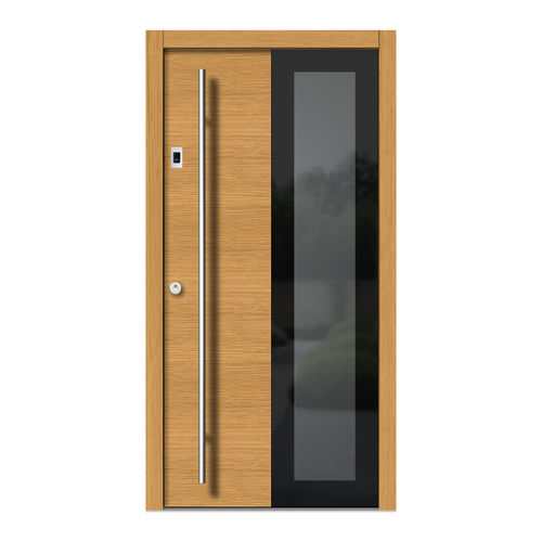 Porta d'ingresso - H305 - DOORS, d.o.o. - in legno / in vetro / battente