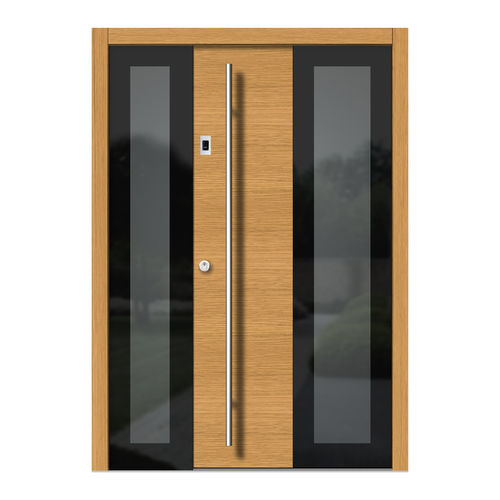 Porta d'ingresso - H305+ST - DOORS, d.o.o. - in legno / in vetro / battente
