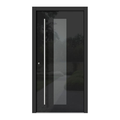 Porta d'ingresso - H308 - DOORS, d.o.o. - in legno / in vetro / battente