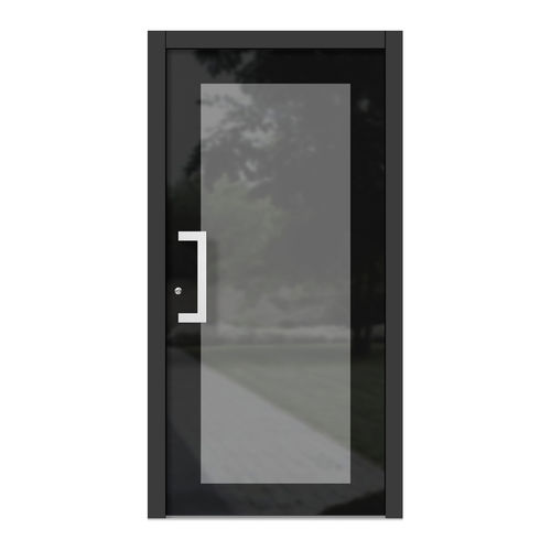 Porta d'ingresso - H309 - DOORS, d.o.o. - in legno / in vetro / battente
