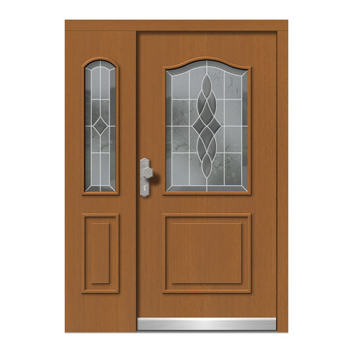 Porta d'ingresso - H505+ST - DOORS, d.o.o. - in legno / battente / classica