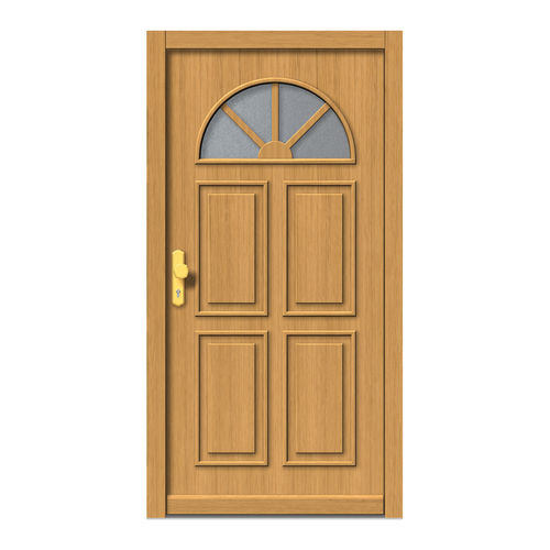 Porta d'ingresso - H506 - DOORS, d.o.o. - in legno / battente / classica
