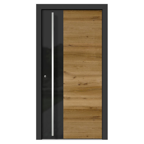 Porta d'ingresso - H412 oak 2E - DOORS, d.o.o. - in legno / battente / vintage