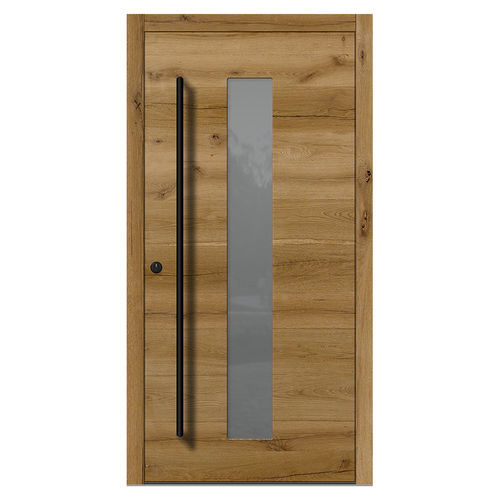 Porta d'ingresso - H453 oak 2E - DOORS, d.o.o. - in legno / battente / vintage