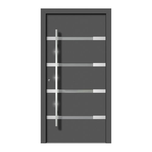 Porta d'ingresso - HA121E - DOORS, d.o.o. - in legno / in alluminio / battente