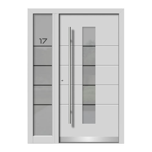 Porta d'ingresso - HA125+ST - DOORS, d.o.o. - in legno / in alluminio / battente