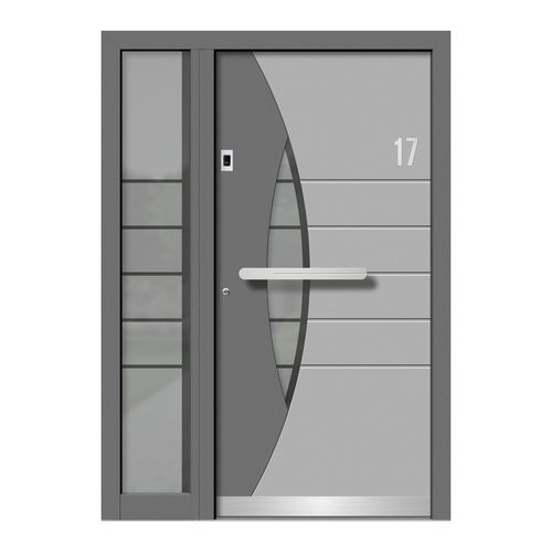 Porta d'ingresso - HA132+ST - DOORS, d.o.o. - in legno / in alluminio / battente