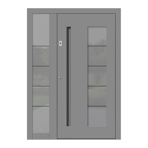 Porta d'ingresso - HA146+ST - DOORS, d.o.o. - in legno / in alluminio / battente