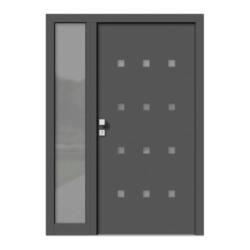 Porta d'ingresso - HA151+ST - DOORS, d.o.o. - in legno / in alluminio / battente