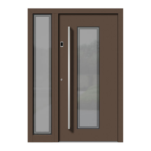 Porta d'ingresso - HA192+ST - DOORS, d.o.o. - in legno / in alluminio / battente