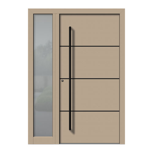 Porta d'ingresso - HA197E+ST - DOORS, d.o.o. - in legno / in alluminio / battente