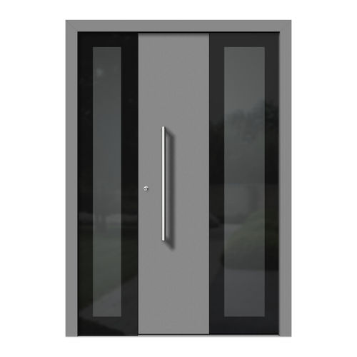 Porta d'ingresso - HA305+ST - DOORS, d.o.o. - in legno / in alluminio / in vetro