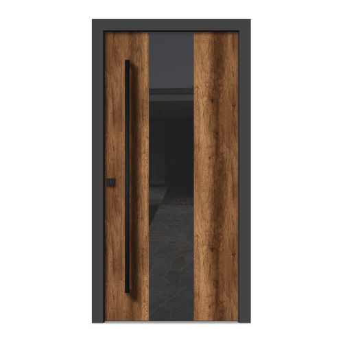 Porta d'ingresso - HA306 - DOORS, d.o.o. - in legno / in alluminio / in vetro