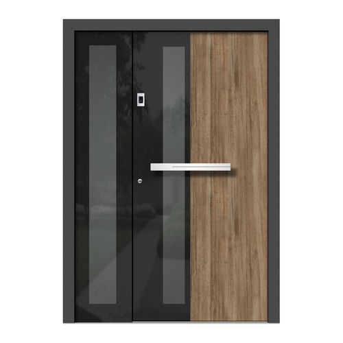 Porta d'ingresso - HA310+ST - DOORS, d.o.o. - in legno / in alluminio / in vetro