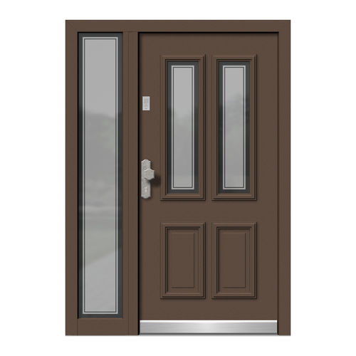 Porta d'ingresso - HA501+ST - DOORS, d.o.o. - in legno / in alluminio / battente