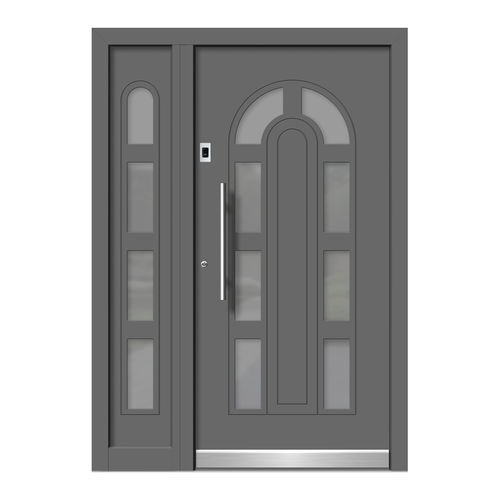 Porta d'ingresso - HA504+ST - DOORS, d.o.o. - in legno / in alluminio / battente