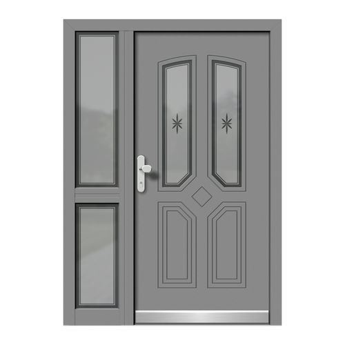 Porta d'ingresso - HA507+ST - DOORS, d.o.o. - in legno / in alluminio / battente