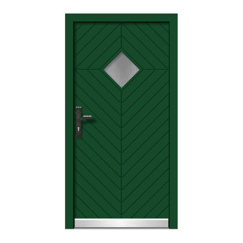 Porta d'ingresso - HA509 - DOORS, d.o.o. - in legno / in alluminio / battente