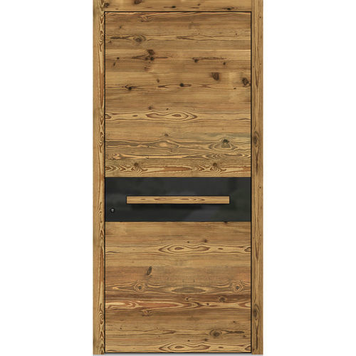 Porta d'ingresso - HS951_3B - DOORS, d.o.o. - in picea / battente / contemporanea