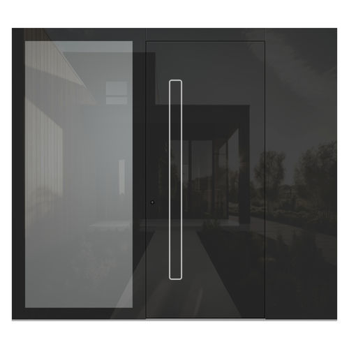 Porta d'ingresso - HS950+ST - DOORS, d.o.o. - in pietra / battente / contemporanea