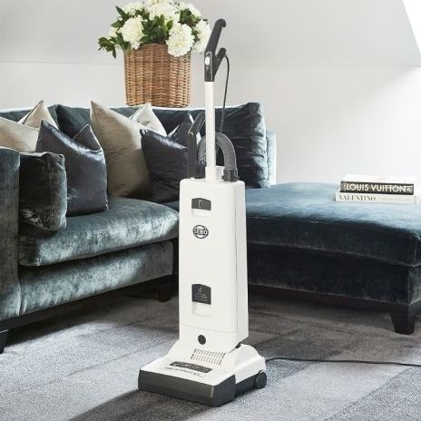 Aspirapolvere a carrello - AUTOMATIC X7 WHITE - Sebo - verticale / a secco / con cavo