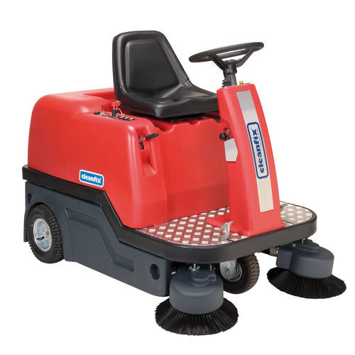 Spazzatrice uomo a bordo - KS1100 B - Cleanfix Reinigungssysteme AG - aspirante / da interno / da esterno