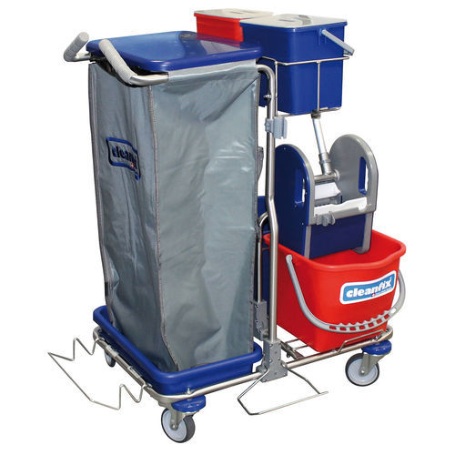 Carrello di pulizia - 805.400 - Cleanfix Reinigungssysteme AG - contract / in acciaio inossidabile