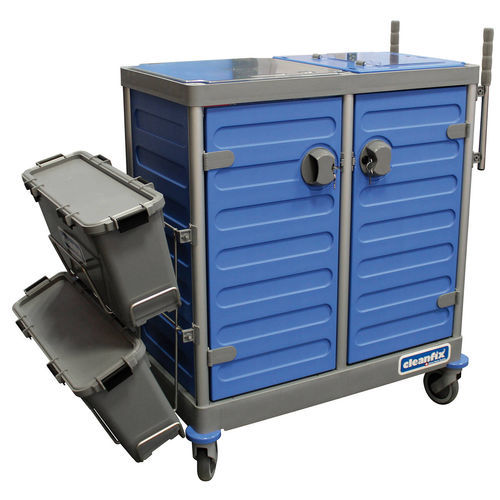 Carrello di pulizia - H - Cleanfix Reinigungssysteme AG - contract / per ospedale / su misura