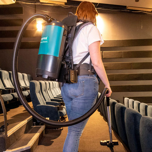 Aspirapolvere per edificio ad uso pubblico - VALET - Truvox International - a spalla / a secco / a batteria ricaricabile