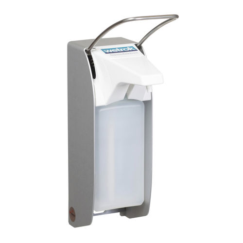Dispenser di gel igienizzante da parete - Ingo-Man Plus - Wetrok - manuale / automatico / dispenser di sapone