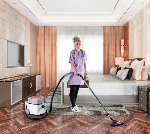 Aspirapolvere professionale - MV PLUS - TMB S.r.l - a carrello / a secco / con cavo