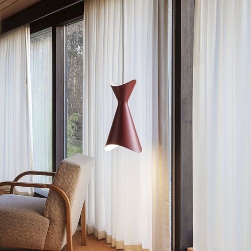 Lampada a sospensione - NINOTCHKA  - LYFA - in acciaio / contemporanea / con cavo