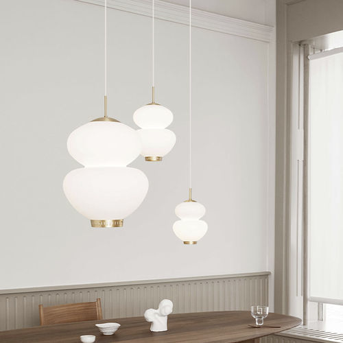 Lampada a sospensione - PEANUT  - LYFA - in ottone / in vetro / contemporanea