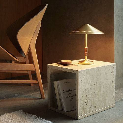 Lampada da tavolo - GOVERNOR  - LYFA - in ottone / in noce / contemporanea