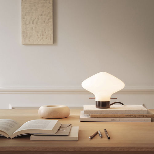 Lampada da tavolo - REPOSE  - LYFA - in metallo / in vetro / contemporanea