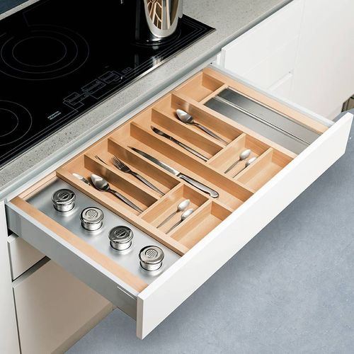 Cassetto per cucina - GRUPO STYLO INTERIORISMO SL - in legno / con vani portaoggetti
