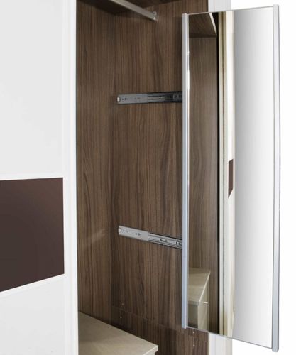 Specchio sospeso - GRUPO STYLO INTERIORISMO SL - contemporaneo / rettangolare / in metallo laccato
