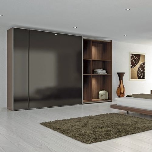 Armadio contemporaneo - N900 - GRUPO STYLO INTERIORISMO SL - in vetro laccato / in alluminio / in laminato