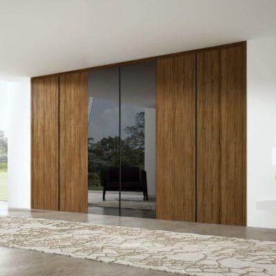 Armadio ad angolo - N250 - GRUPO STYLO INTERIORISMO SL - da incasso / contemporaneo / in noce