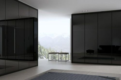 Armadio ad angolo - N750 - GRUPO STYLO INTERIORISMO SL - da incasso / contemporaneo / in vetro laccato