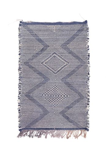 Tappeto classico - flat weave - MUSMUS RUGS - con motivi geometrici / rettangolare / tessuto a mano