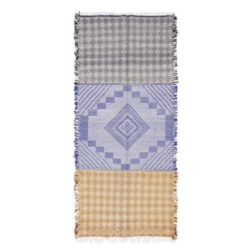 Tappeto contemporaneo - MUSMUS RUGS - geometrico / rettangolare / tessuto a mano
