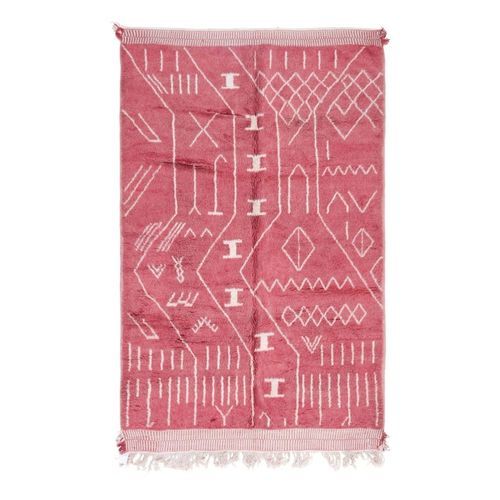 Tappeto contemporaneo - Amina - MUSMUS RUGS - con motivi geometrici / in lana / rettangolare