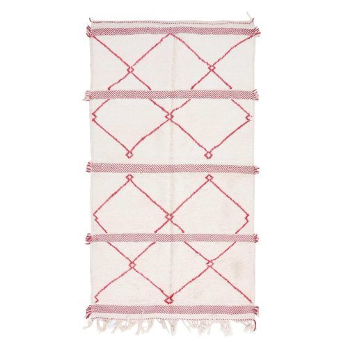 Tappeto contemporaneo - Beni - MUSMUS RUGS - con motivi geometrici / in lana / rettangolare