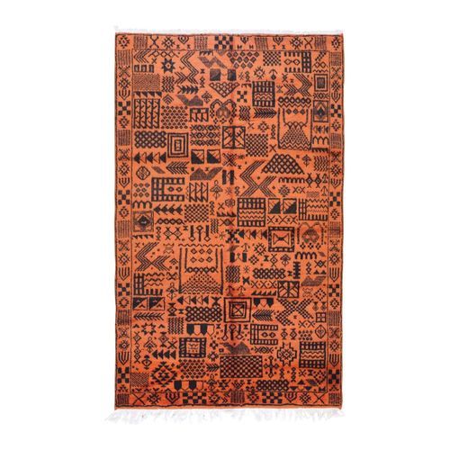 Tappeto contemporaneo - MUSMUS RUGS - a motivi / in lana / rettangolare