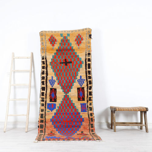 Tappeto vintage - 64-1-3-2-5-6-5 - MUSMUS RUGS - a motivi / rettangolare / tessuto a mano