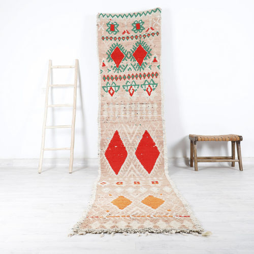 Tappeto vintage - 64-1-3-2-5-6-7 - MUSMUS RUGS - a motivi / rettangolare / tessuto a mano