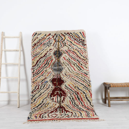 Tappeto vintage - 64-1-3-2-5-6-15-5-2-1-3 - MUSMUS RUGS - a motivi / rettangolare / tessuto a mano